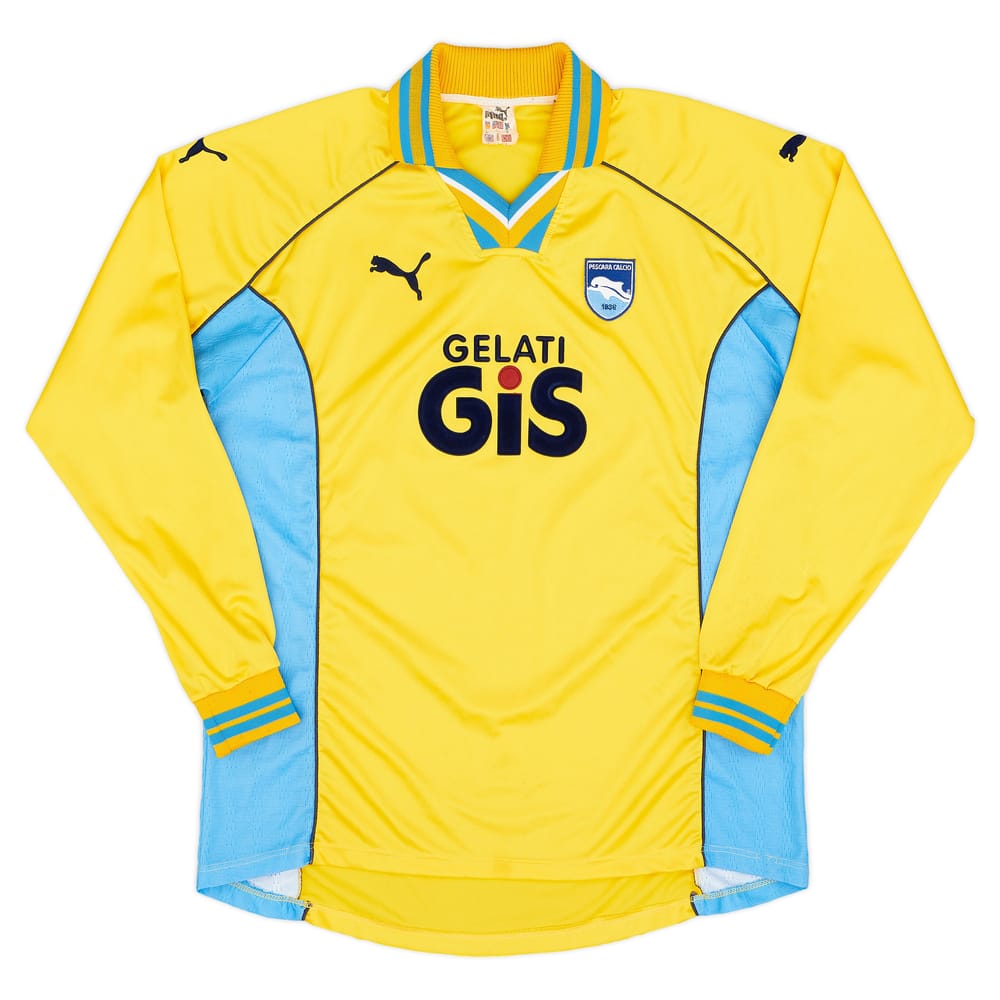 2000-01 Pescara Away L/S Shirt - 8/10 - (L)