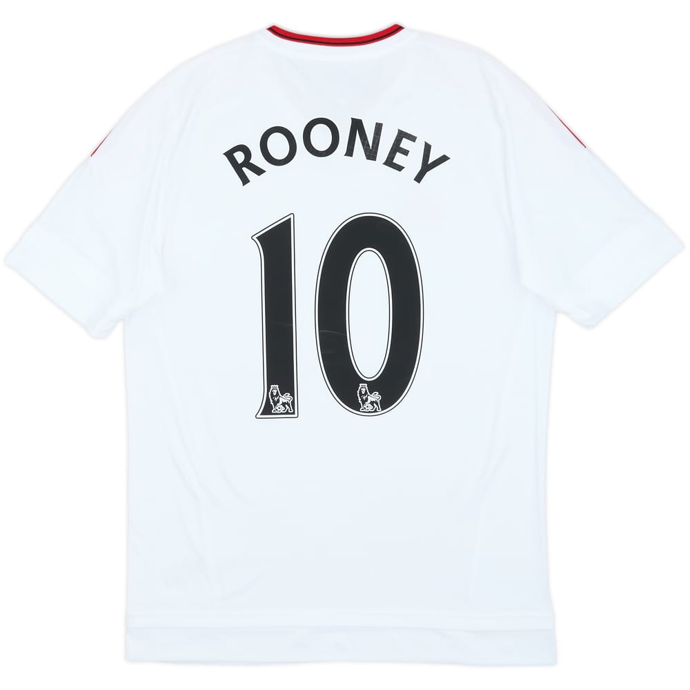 2015-16 Manchester United Away Shirt Rooney #10 (XL.Boys)