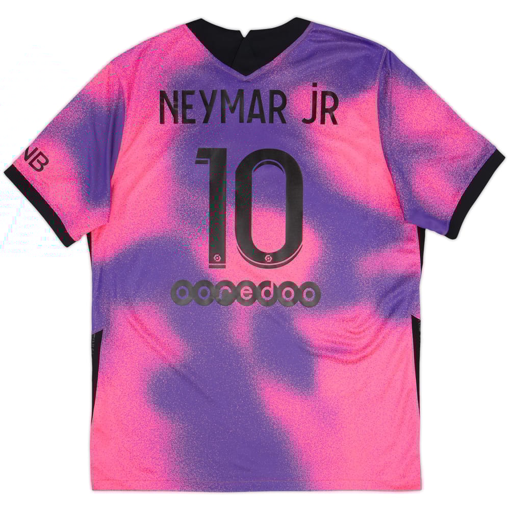 2020-21 Paris Saint-Germain Fourth Shirt Neymar Jr #10 - 8/10 - (L)