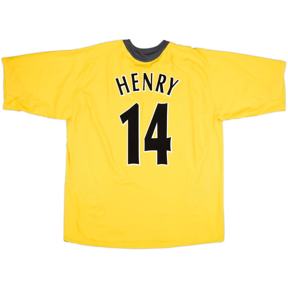 2005-06 Arsenal Away Shirt Henry #14 - 8/10 - (XXL)
