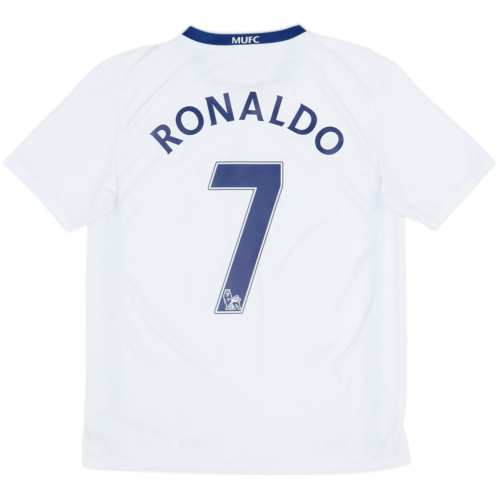 2008-10 Manchester United Away Shirt Ronaldo #7 - 6/10 - (XL.Boys)