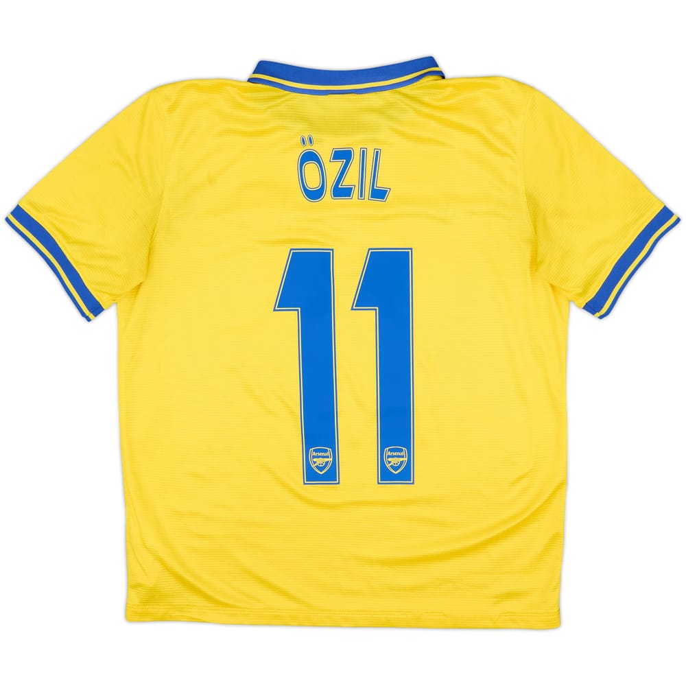 2013-14 Arsenal Away Shirt Ozil #11 - 6/10 - (XL.Boys)