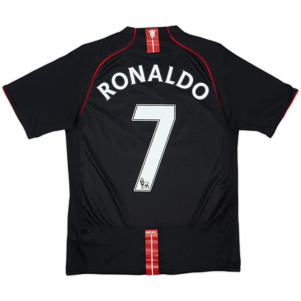 2007-08 Manchester United Away Shirt Ronaldo #7 - 7/10 - (XL.Boys)