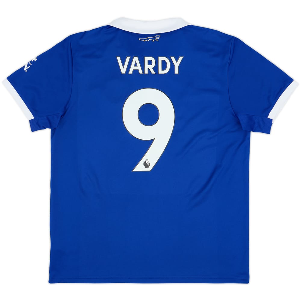 2022-23 Leicester Home Shirt Vardy #9 - 9/10 - (L)