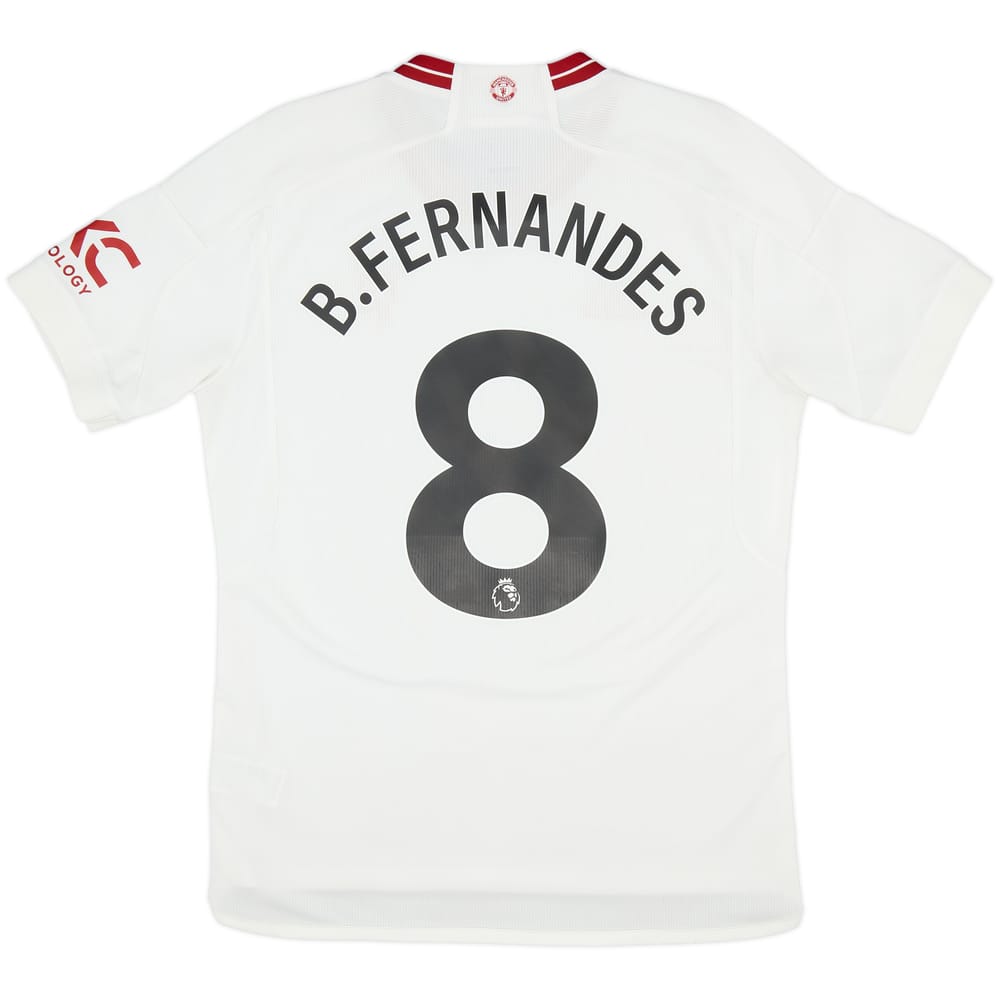 2023-24 Manchester United Third Shirt B.Fernandes #8 - 8/10 - (M)