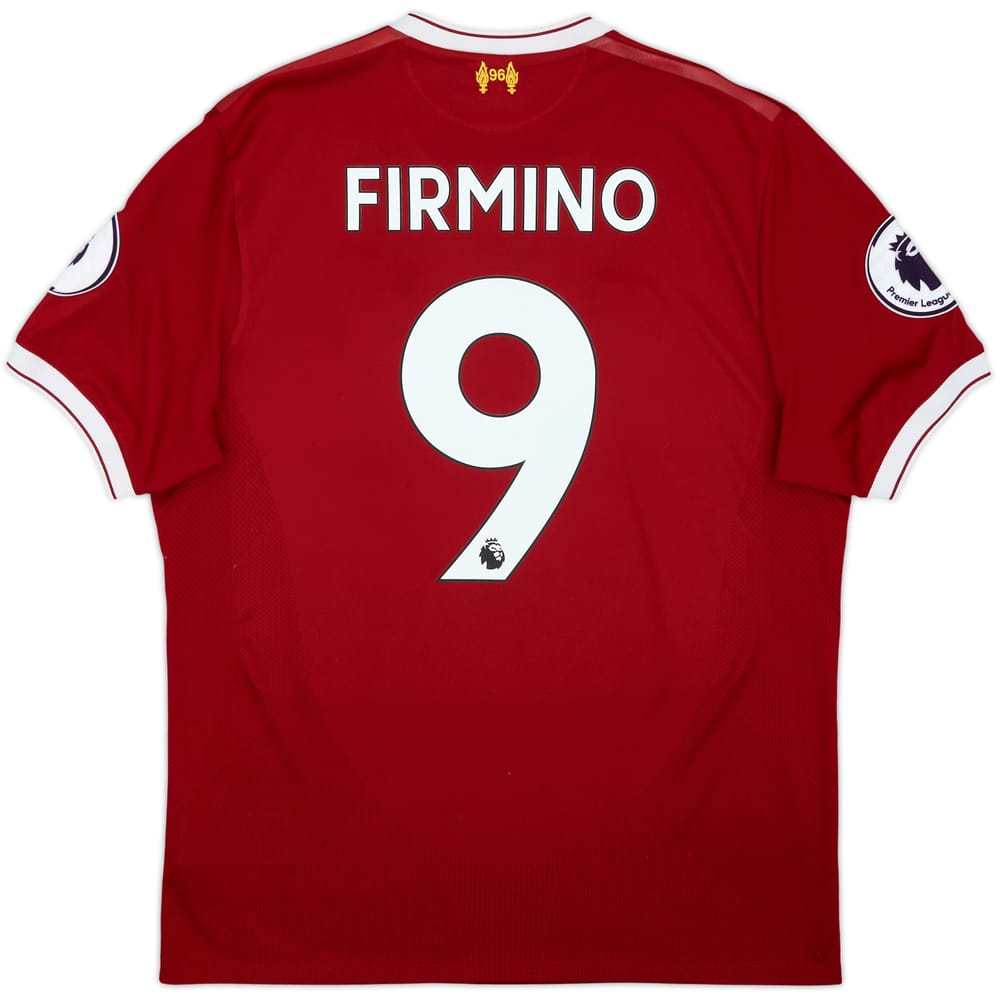 2017-18 Liverpool 125 Years Home Shirt Firmino #9 - 8/10 - (M)