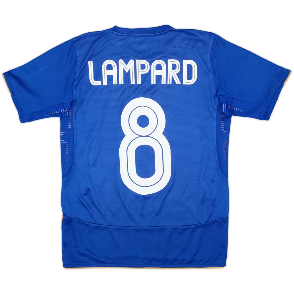 2005-06 Chelsea Centenary Home Shirt Lampard #8 - 6/10 - (XL.Boys)
