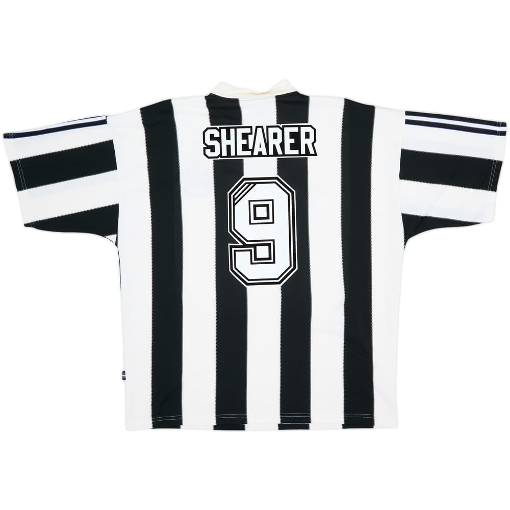 1995-97 Newcastle Home Shirt Shearer #9 - 8/10 - (XL)