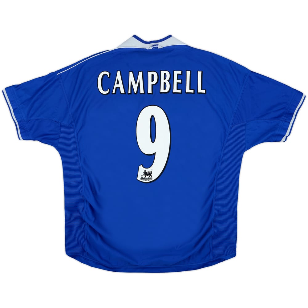 1999-00 Everton Home Shirt Campbell #9 - 6/10 - (XXL)