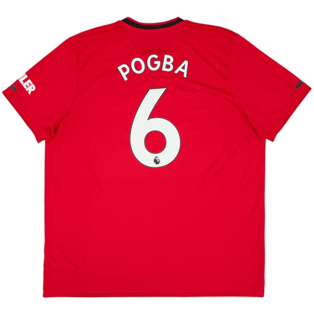 2019-20 Manchester United Home Shirt Pogba #6 - 10/10 - (XXL)