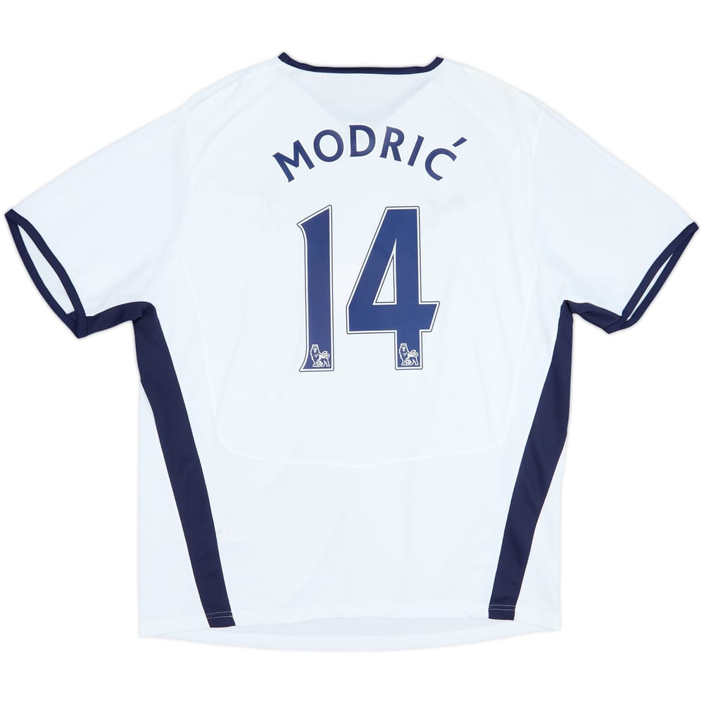 2008-09 Tottenham Home Shirt Modric #14 - 8/10 - (XL)
