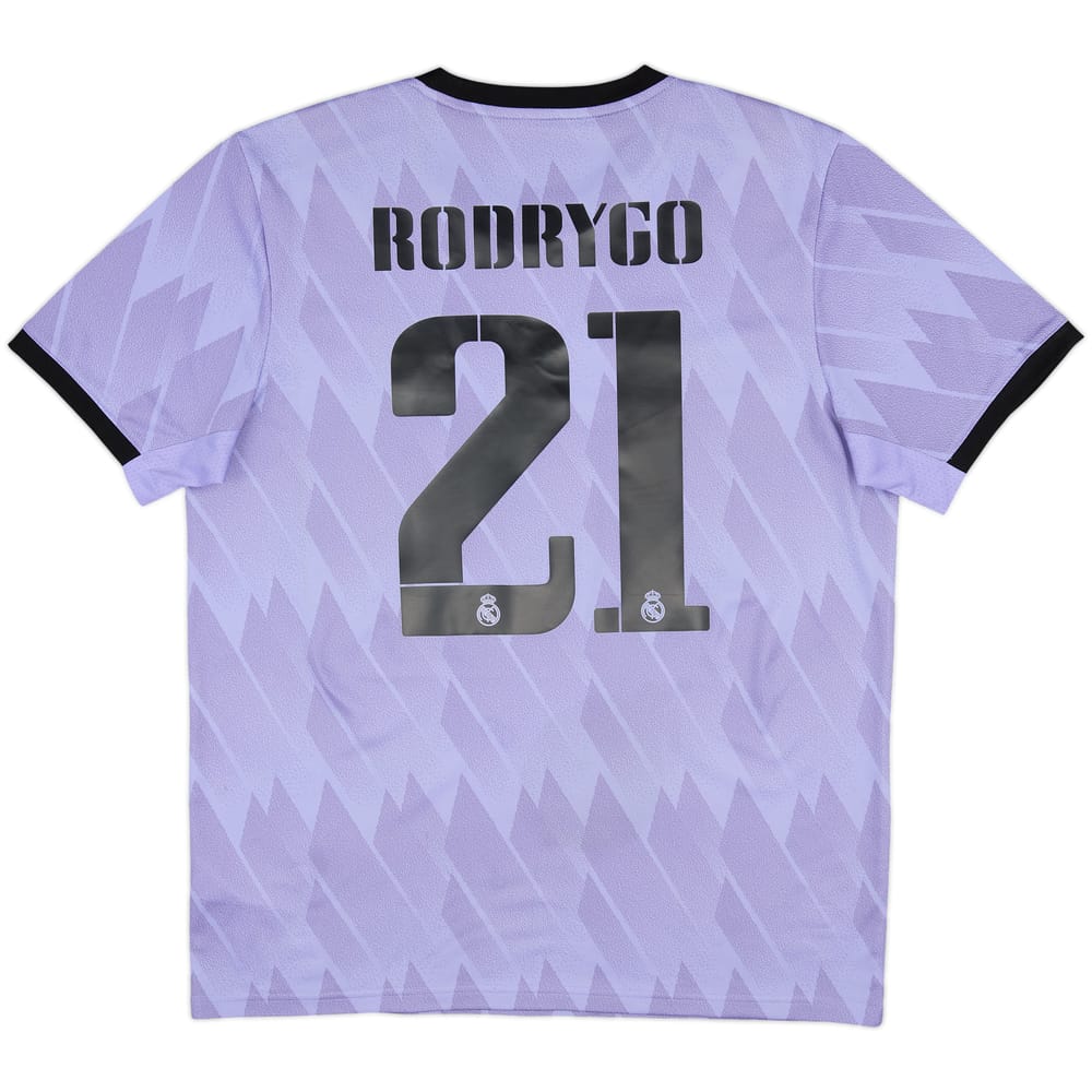 2022-23 Real Madrid Away Shirt Rodrygo #21 - 8/10 - (L)