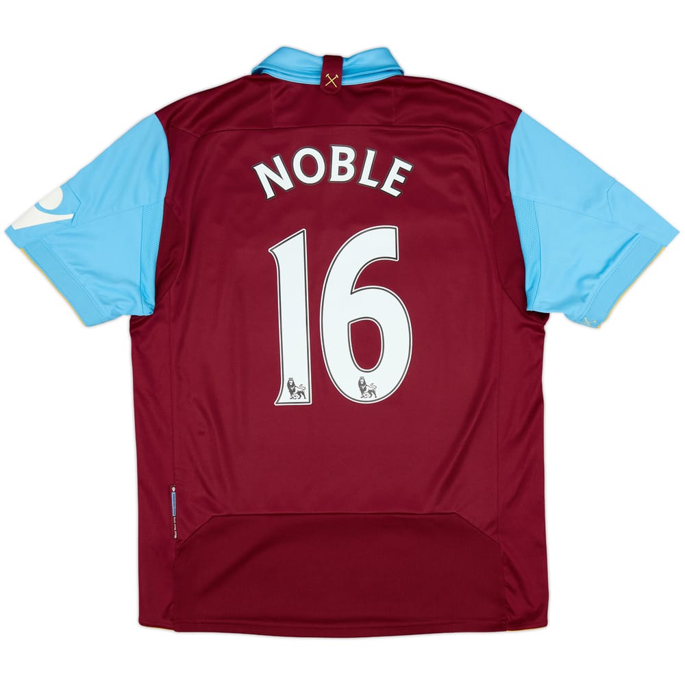 2010-11 West Ham Home Shirt Noble #16 - 7/10 - (M)