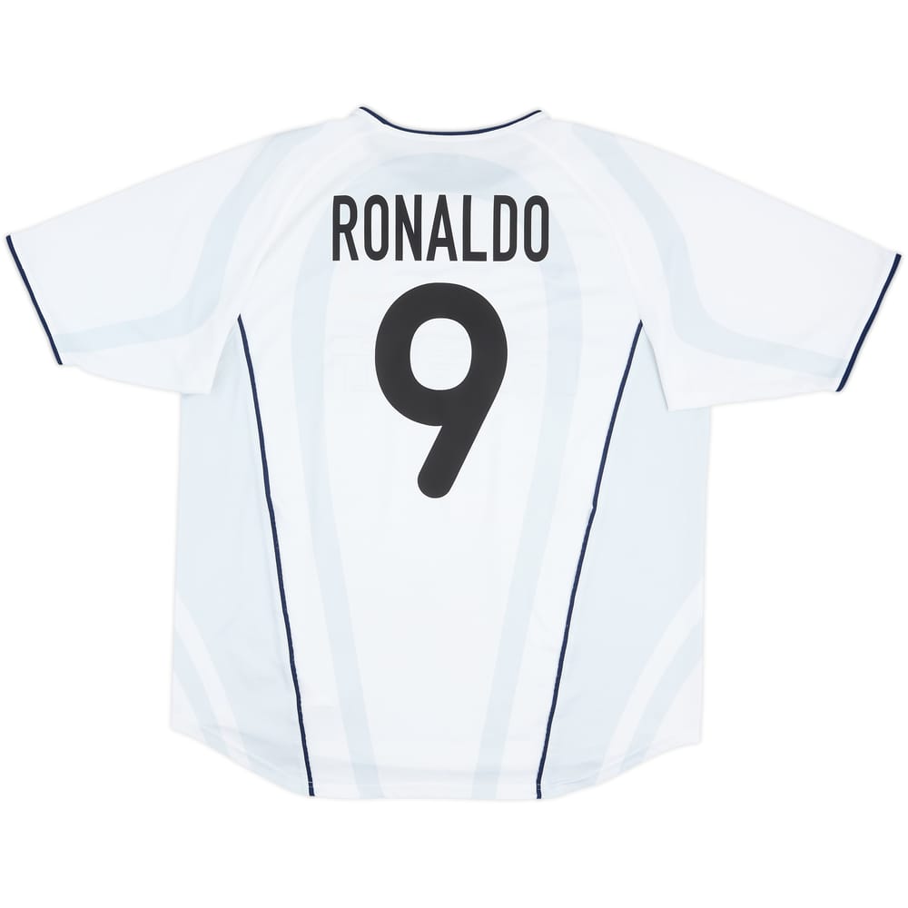 2001-02 Inter Milan Away Shirt Ronaldo #9 - 8/10 - (XL)