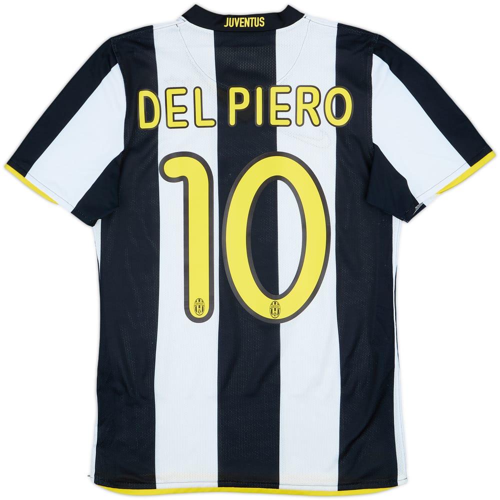 2008-09 Juventus Home Shirt Del Piero #10 - 7/10 - (S)