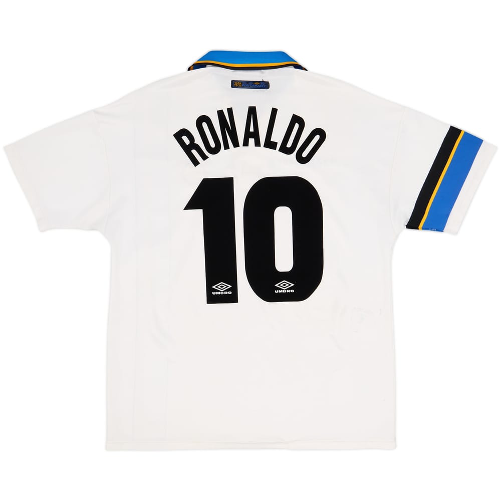 1997-98 Inter Milan Away Shirt Ronaldo #10 - 6/10 - (L)