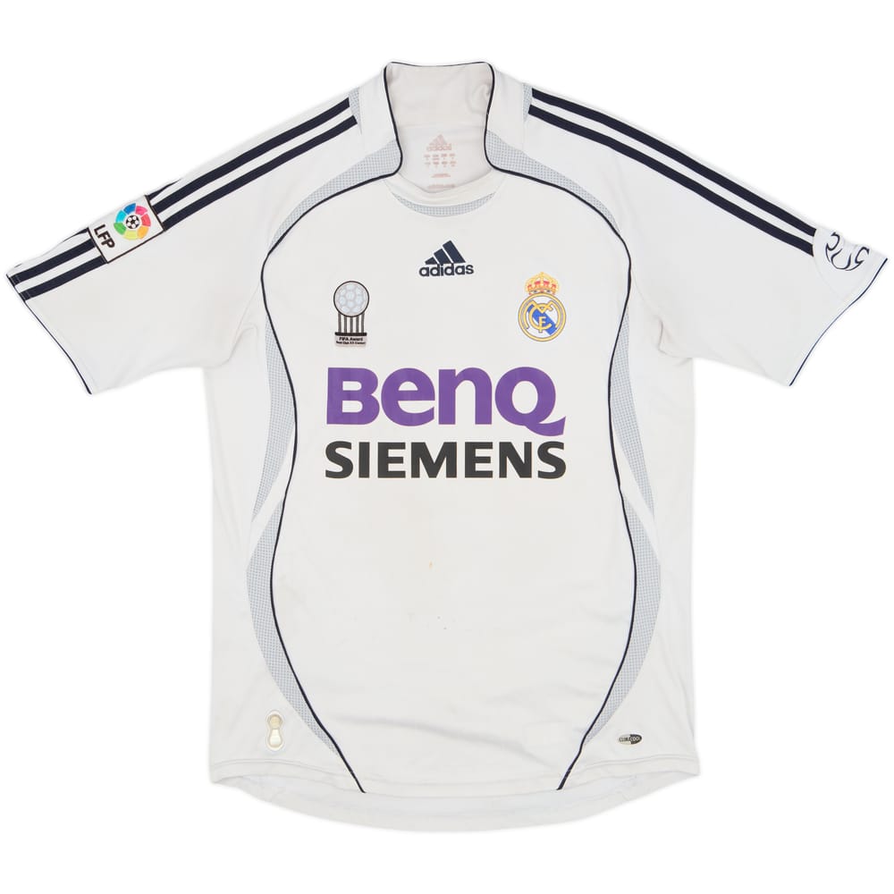 2006-07 Real Madrid Home Shirt - 4/10 - (S)