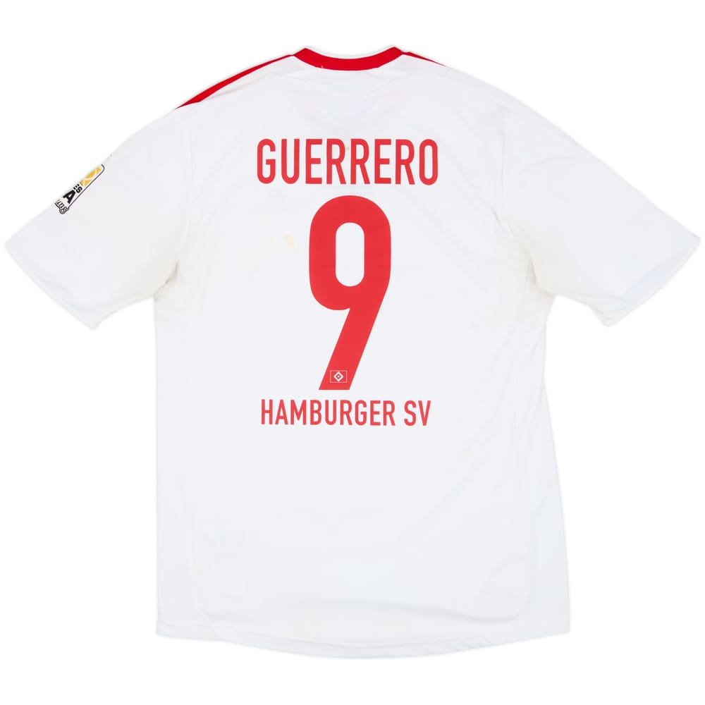 Camiseta de local del Hamburg 2009-10 Guerrero #9 - 3/10 - (M)
