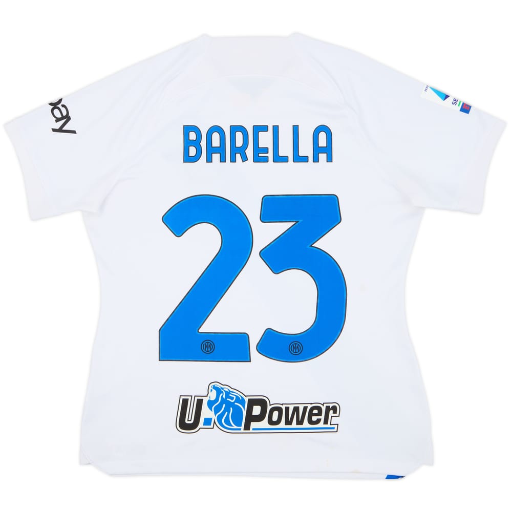 2023-24 Inter Milan Away Shirt Barella #23 - 4/10 - (Women's L)