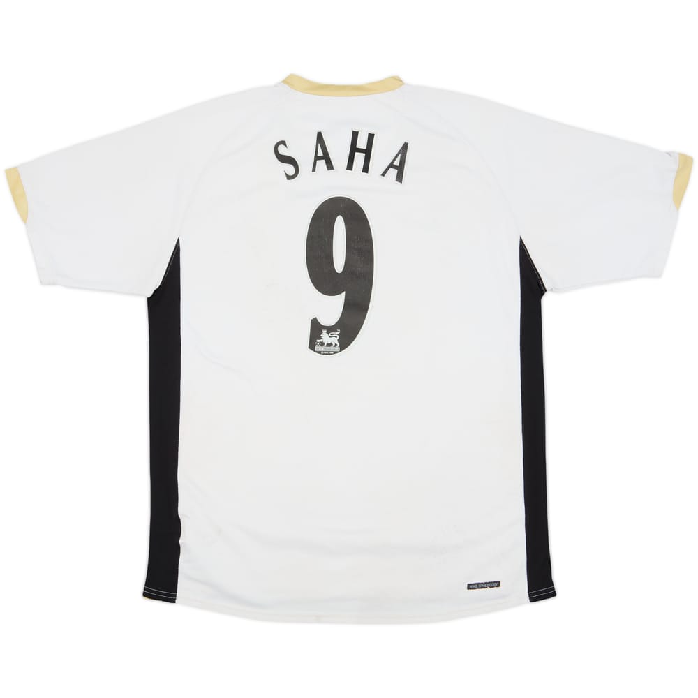2006-08 Manchester United Away Shirt Saha #9 - 4/10 - (L)