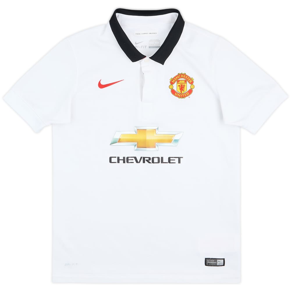2014-15 Manchester United Away Shirt - 8/10 - (L.Boys)