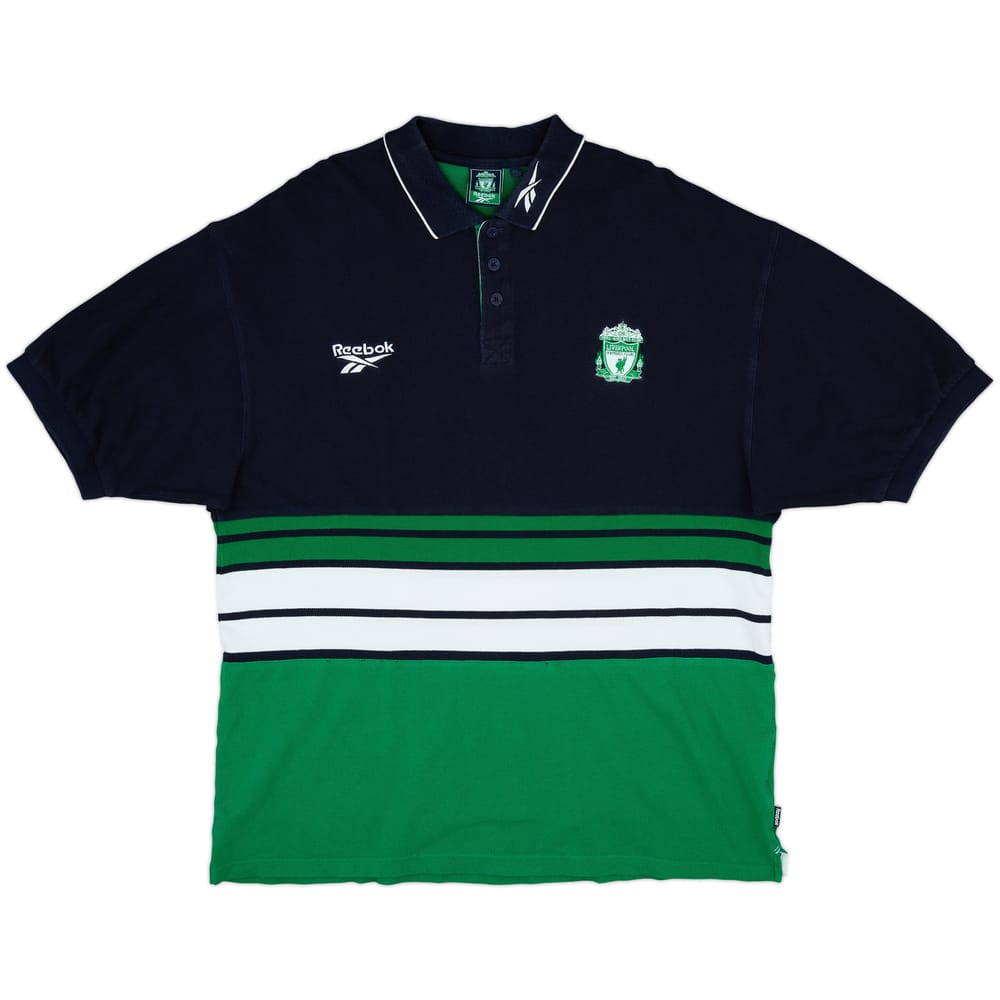 1999-00 Liverpool Reebok Polo Shirt - 8/10 - (XL)