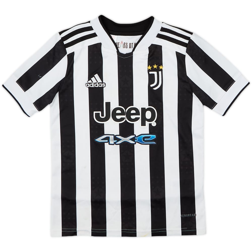 2021-22 Juventus Home Shirt - 5/10 - (7-8 Years)