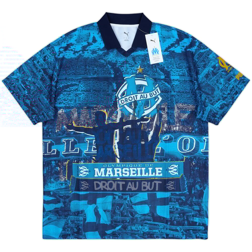 Camiseta retro Puma ftblNRGY+ del Olympique Marseille 2024-25 (L)