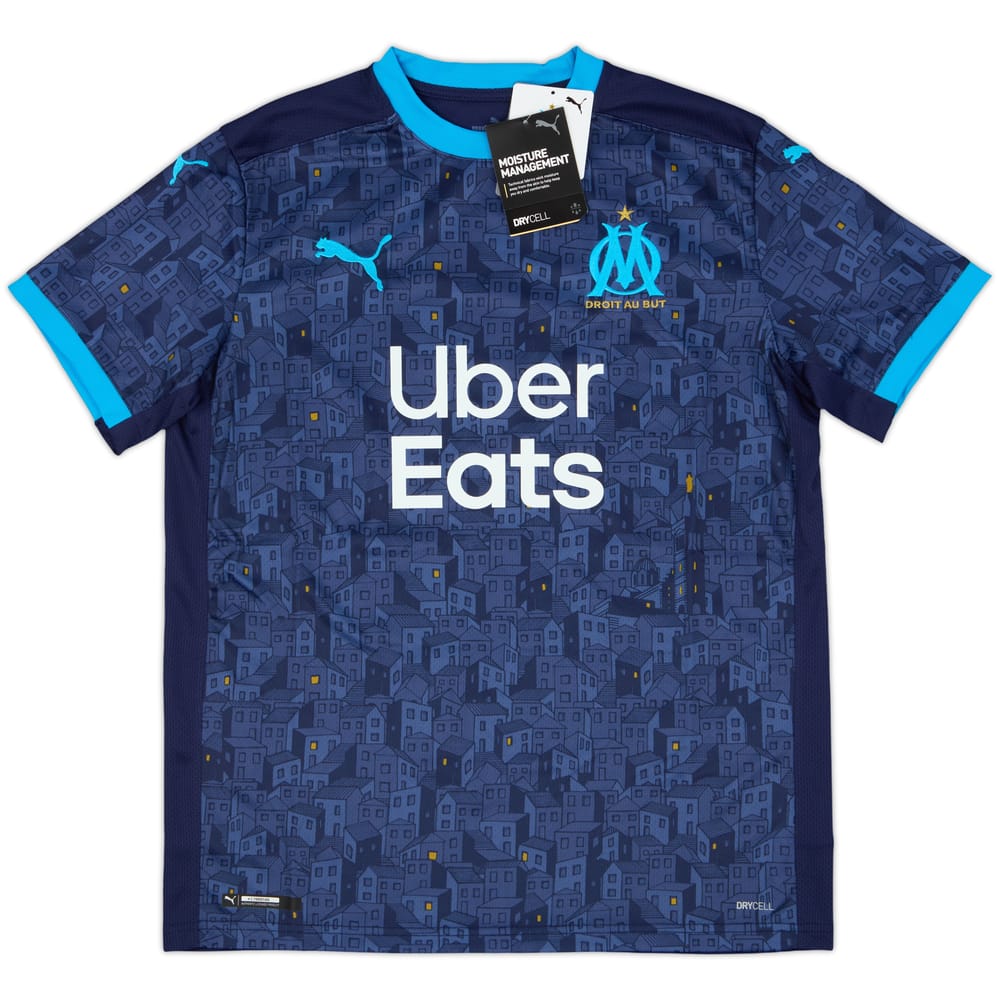 Camiseta de visitante del Olympique Marseille 2020-21 (XL.Niños)