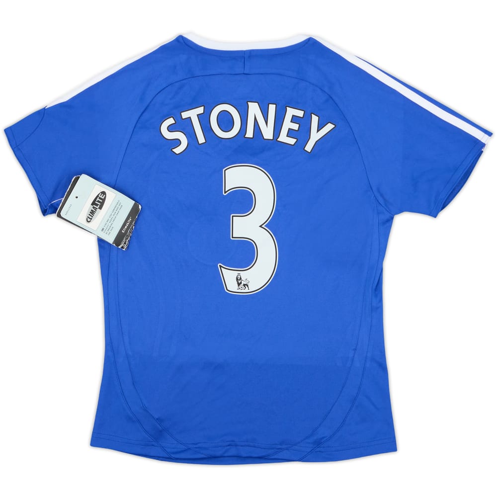 Camiseta de local del Chelsea 2006-08 Stoney #3 (Mujeres S)