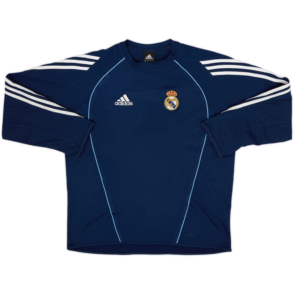 2005-06 Real Madrid adidas Sweat Top - 8/10 - (M)