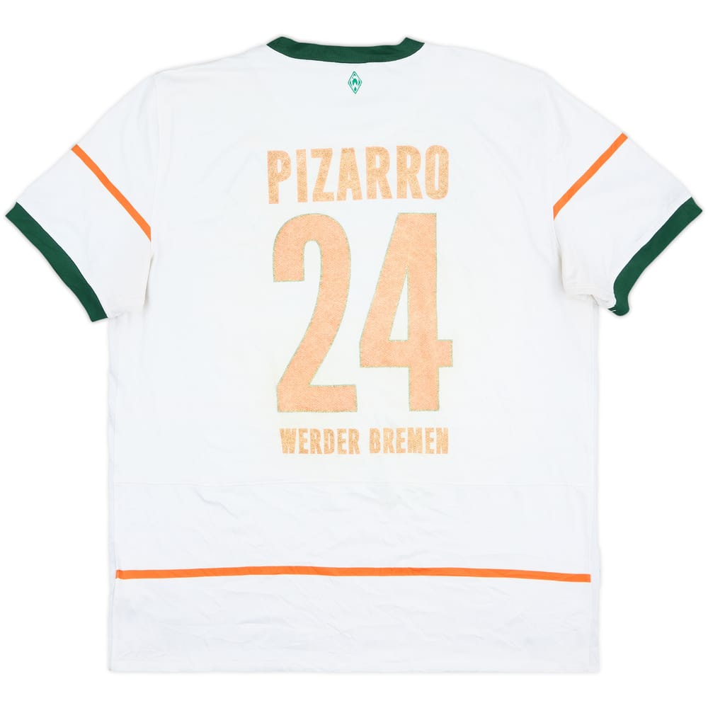 2009-10 Werder Bremen Away Shirt Pizarro #24 - 4/10 - (XL)