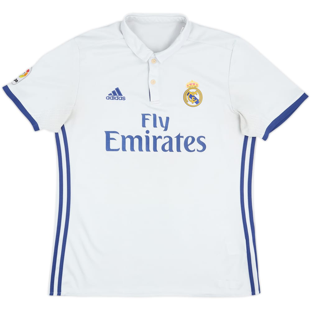 2016-17 Real Madrid Home Shirt - 5/10 - (L)