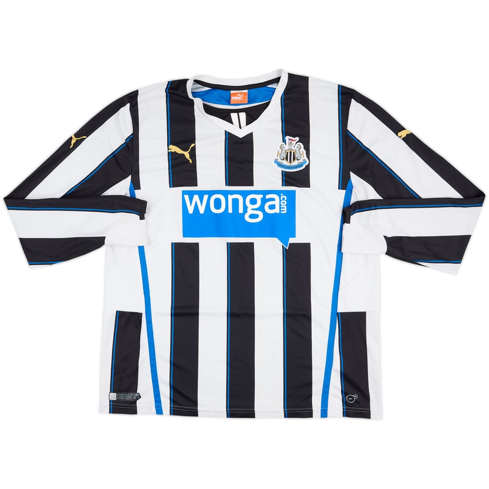 2013-14 Newcastle Home L/S Shirt - 4/10 - (L)