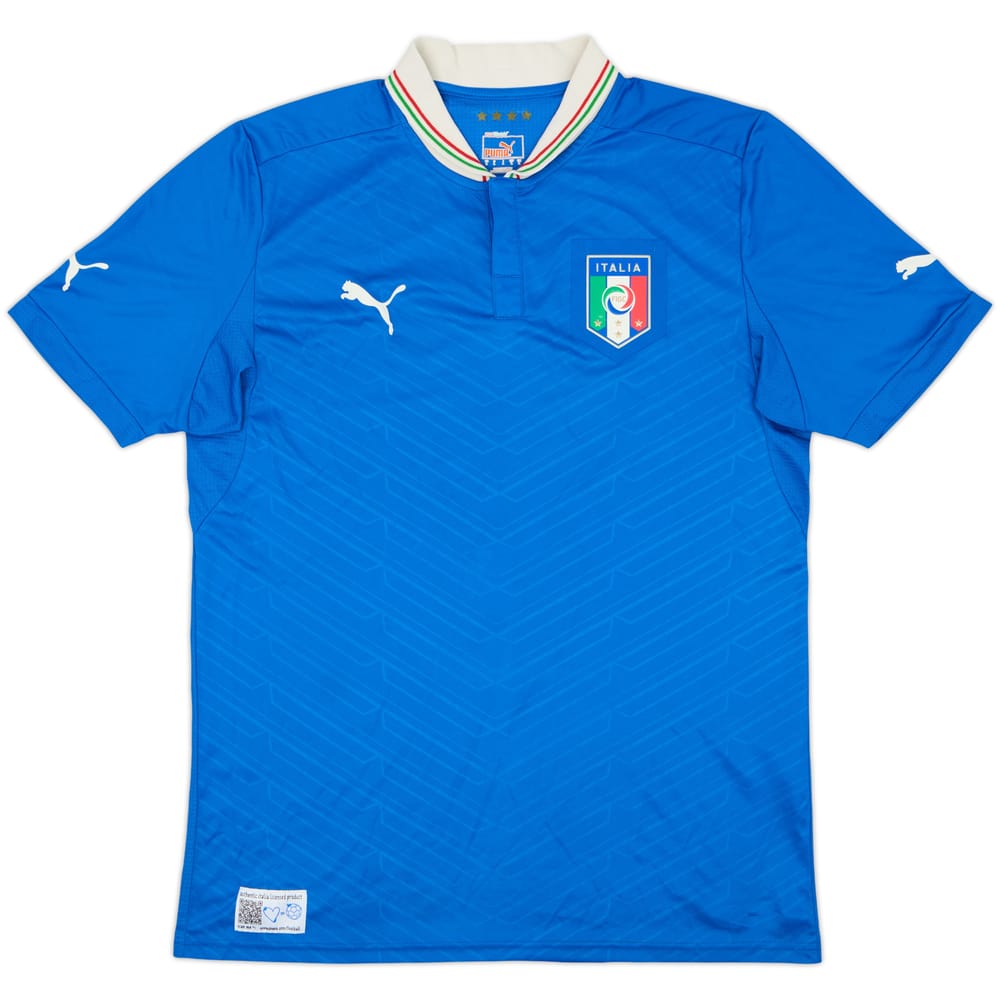 2012-13 Italy Home Shirt - 8/10 - (L)