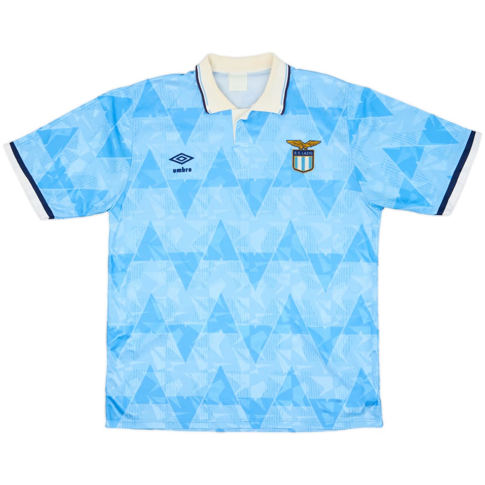 1989-91 Lazio Home Shirt - 7/10 - (XL)
