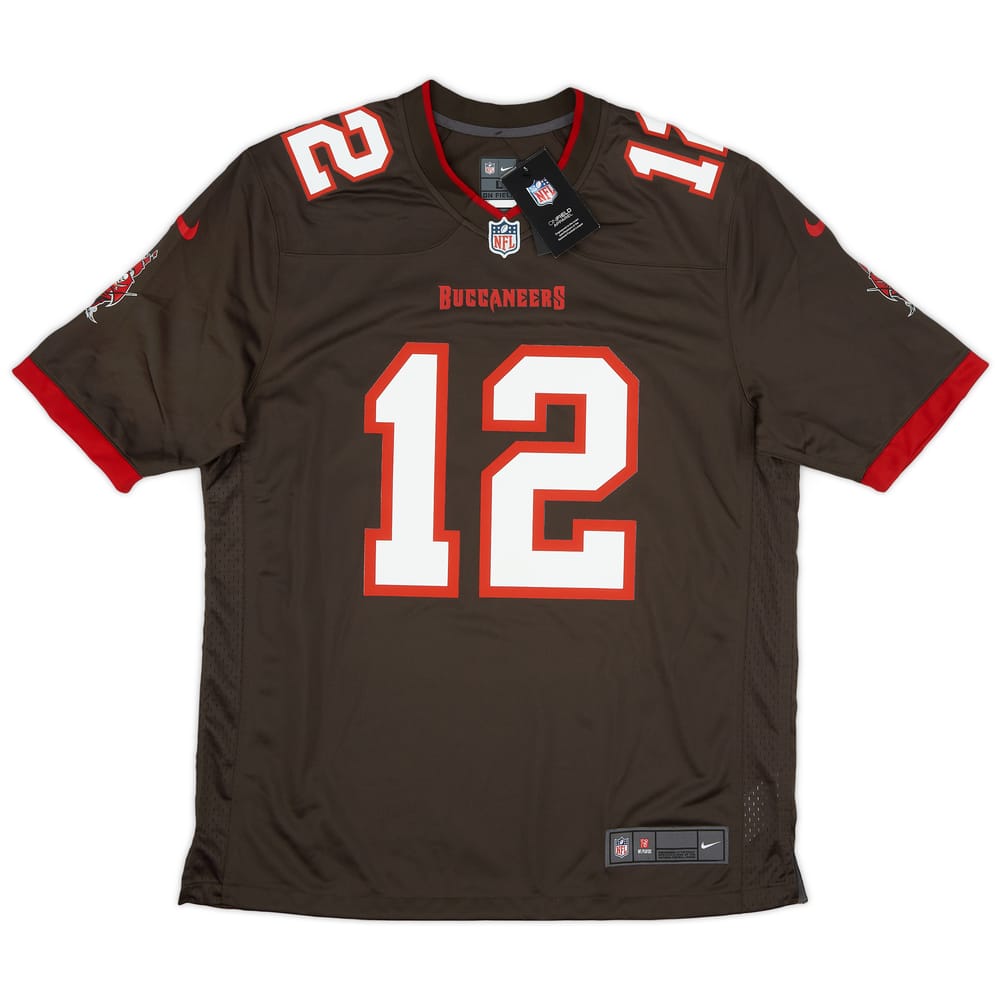 2020-22 Tampa Bay Buccaneers Brady #12 Nike Game Alternate Jersey (M)