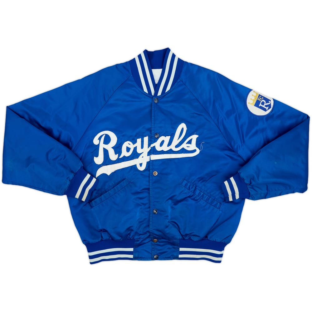 1980s Kansas City Royals Starter Satin Varsity Jacket - 6/10 - (XL)