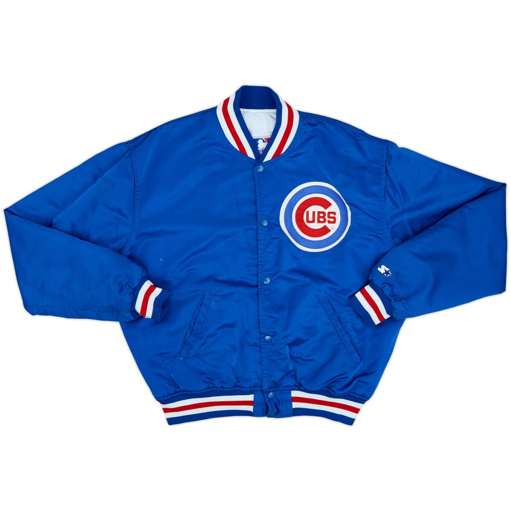 1980s Chicago Cubs Starter Satin Varsity Jacket - 5/10 - (XL)