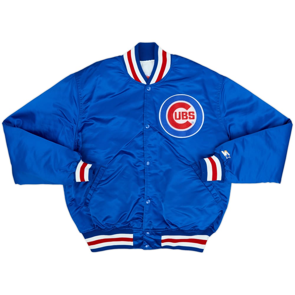 1980s Chicago Cubs Starter Satin Varsity Jacket - 8/10 - (L)