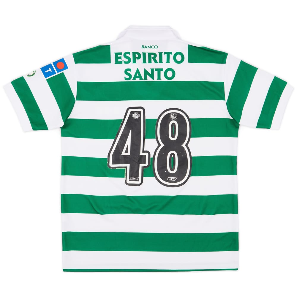 2005-06 Sporting CP Match Issue Home Shirt #48