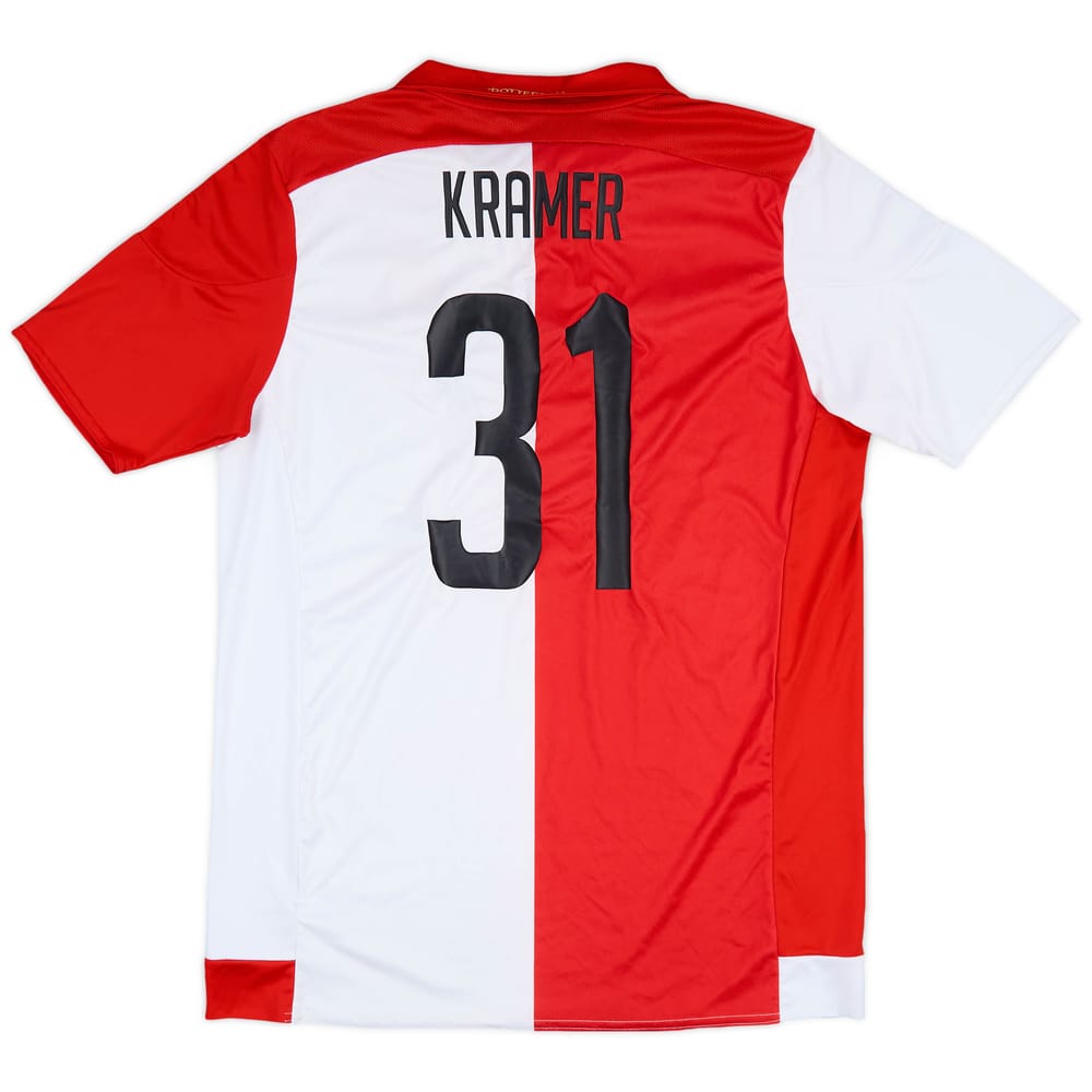 2015-16 Feyenoord Home Shirt Kramer #31 - 5/10 - (XL)