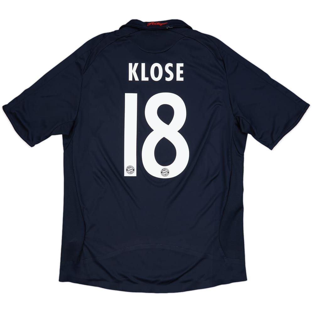 2008-09 Bayern Munich Player Issue Away Shirt Klose #18 - 6/10 - (L)