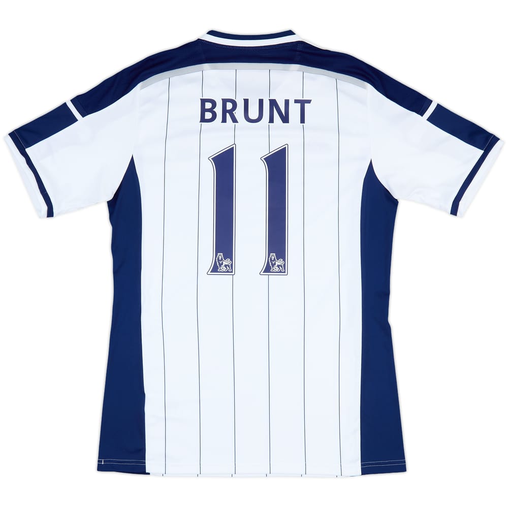 2014-15 West Brom Home Shirt Brunt #11 - 10/10 - (L)
