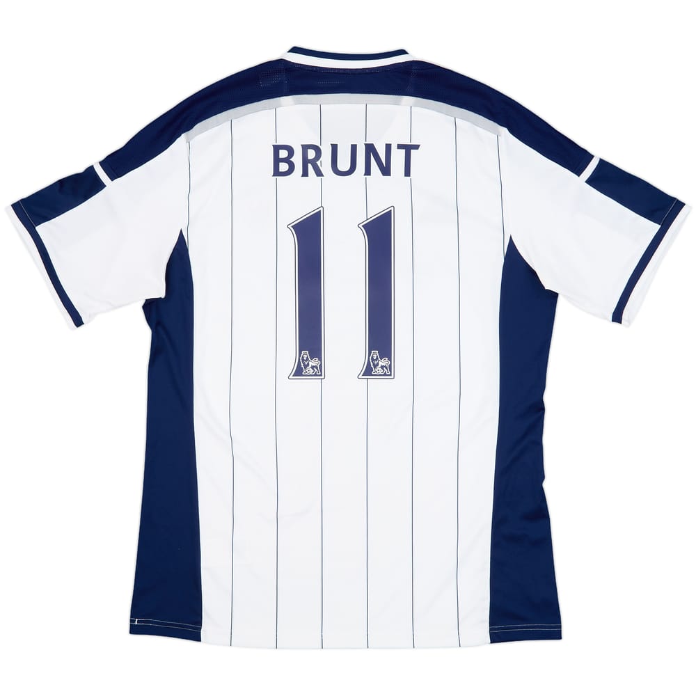 2014-15 West Brom Home Shirt Brunt #11 - 8/10 - (XL)