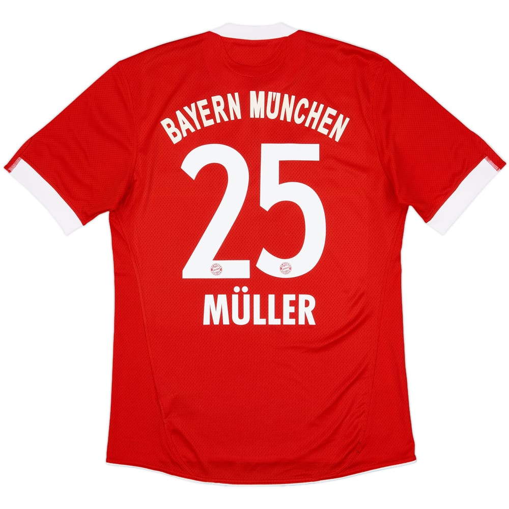 2009-10 Bayern Munich Home Shirt Muller #25 - 7/10 - (M)