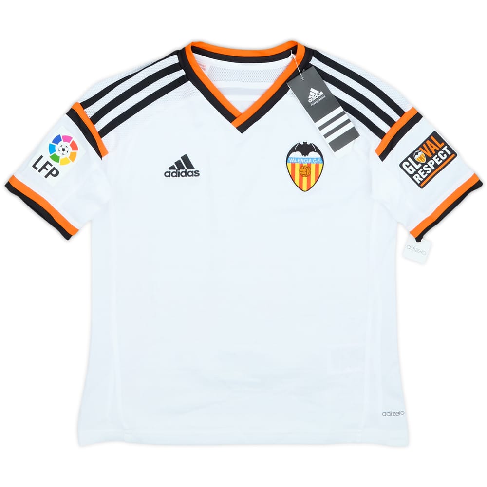 2014-15 Valencia Home Shirt (M.Boys)