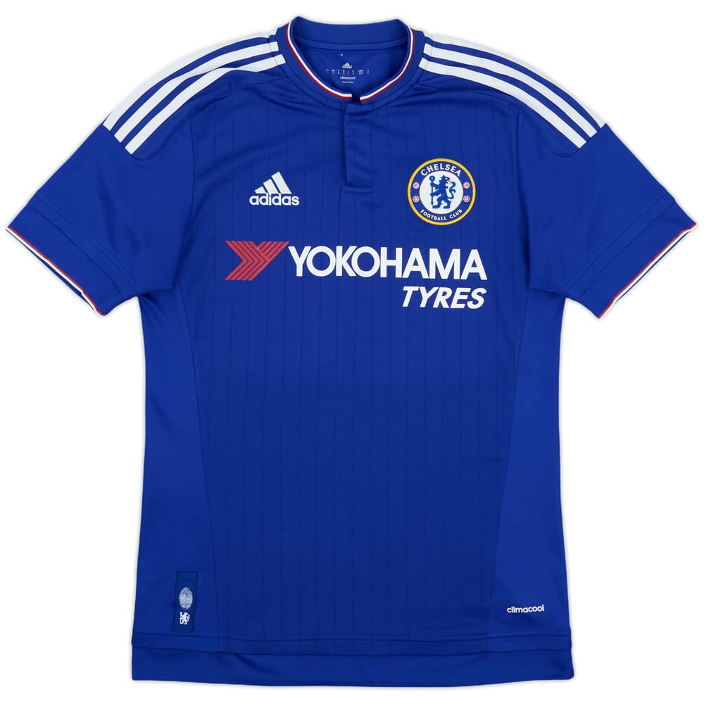 2015-16 Chelsea Home Signed Shirt - 6/10 - (S)