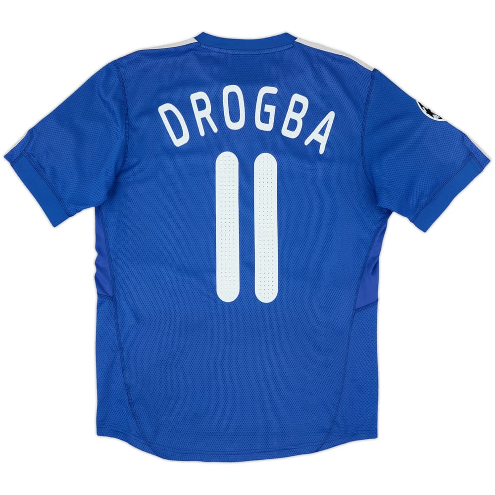 2009-10 Chelsea Home Shirt Drogba #11 - 8/10 - (L)