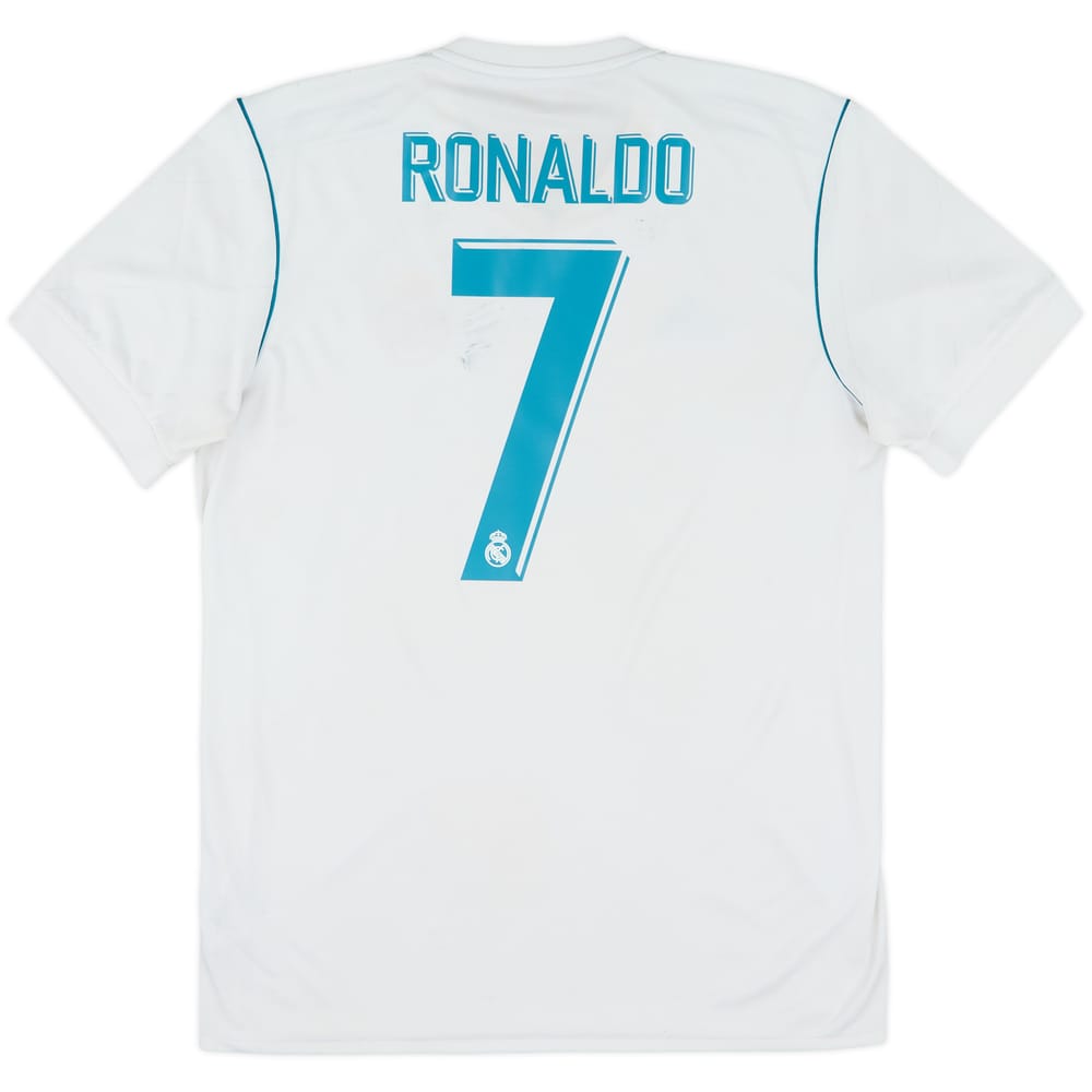 2017-18 Real Madrid Home Shirt Ronaldo #7 - 7/10 - (M)